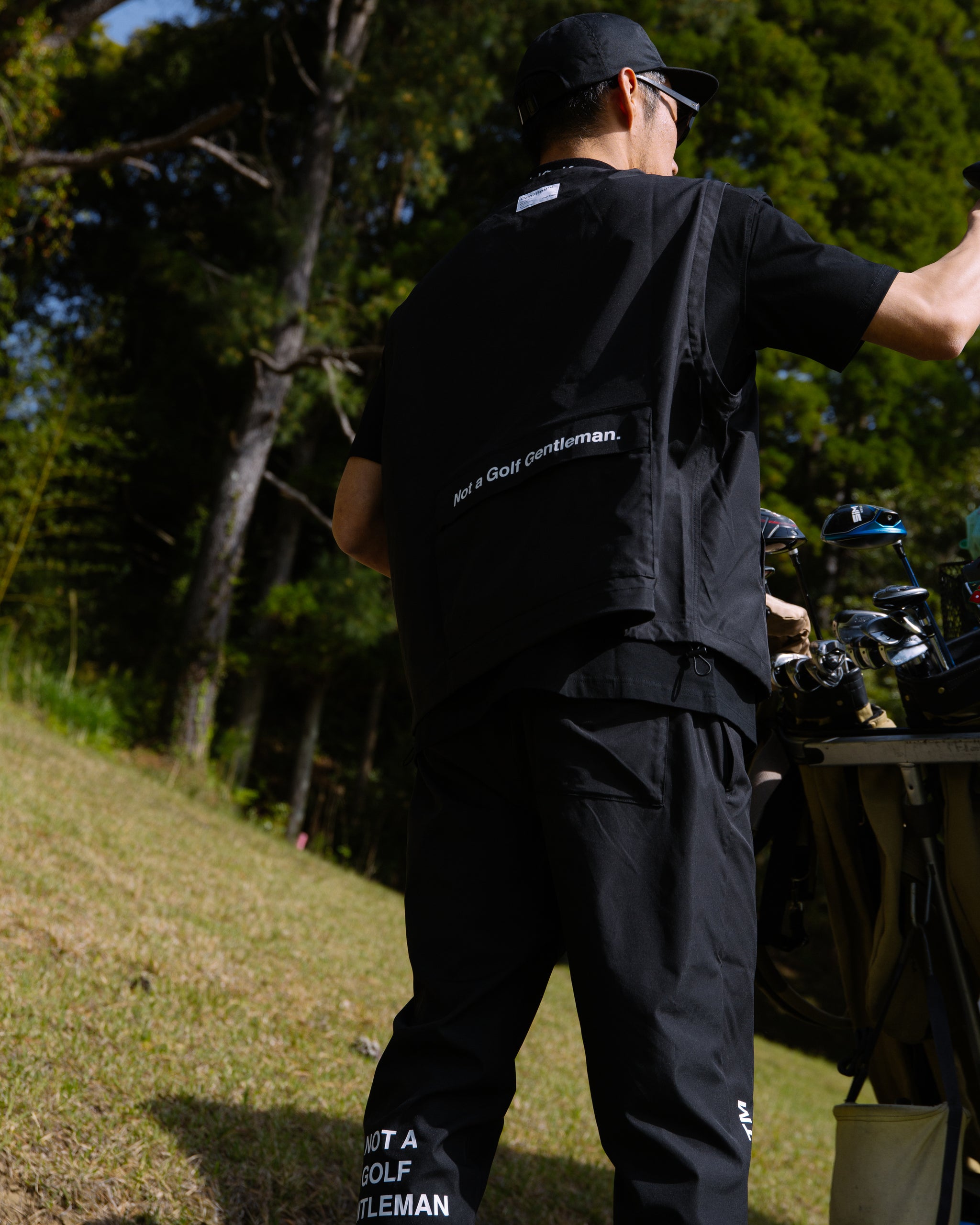 Cph Golf キルティングパンツ BLACK sizeM キルティングゴルフパンツ | BLACK - KEY MEMORY GOLF｜鎌倉