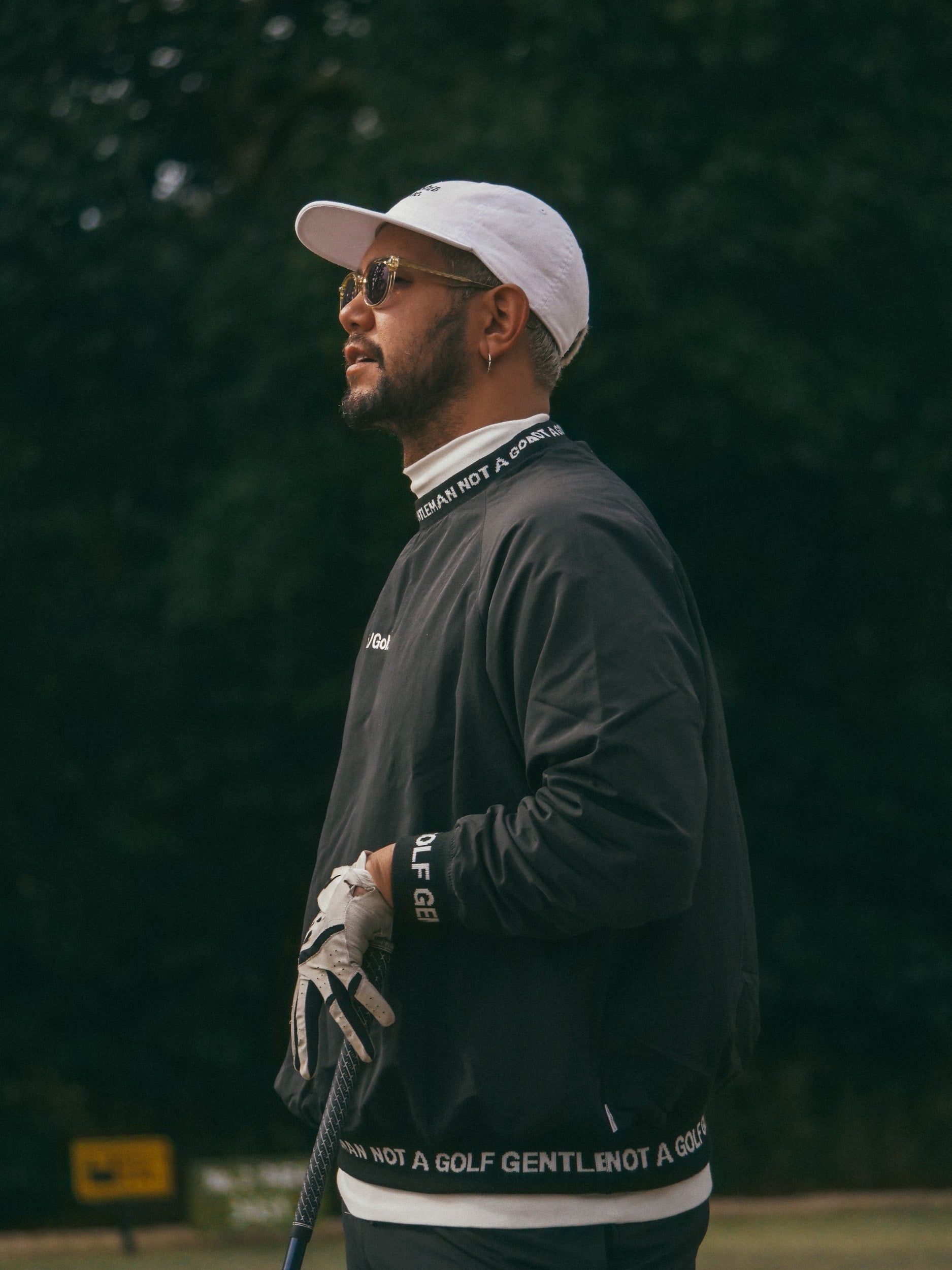 CHG22-SS-J02 #GENTLEMAN NYLON P/O JACKET - BLACK - – Cph/Golf™︎