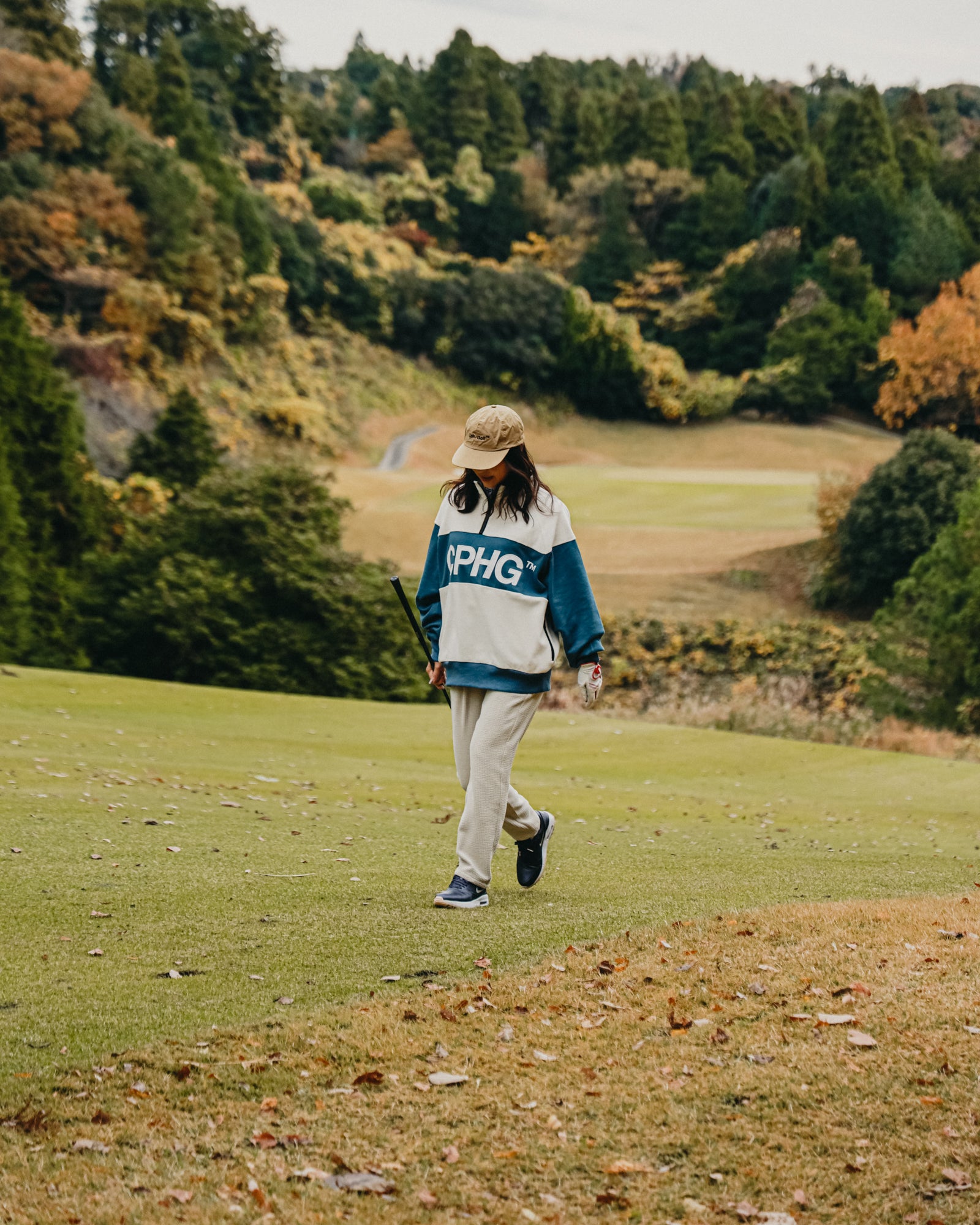 ACTIVE HALF-ZIP FLEECE JKT - GREEN - – Cph/Golf™︎