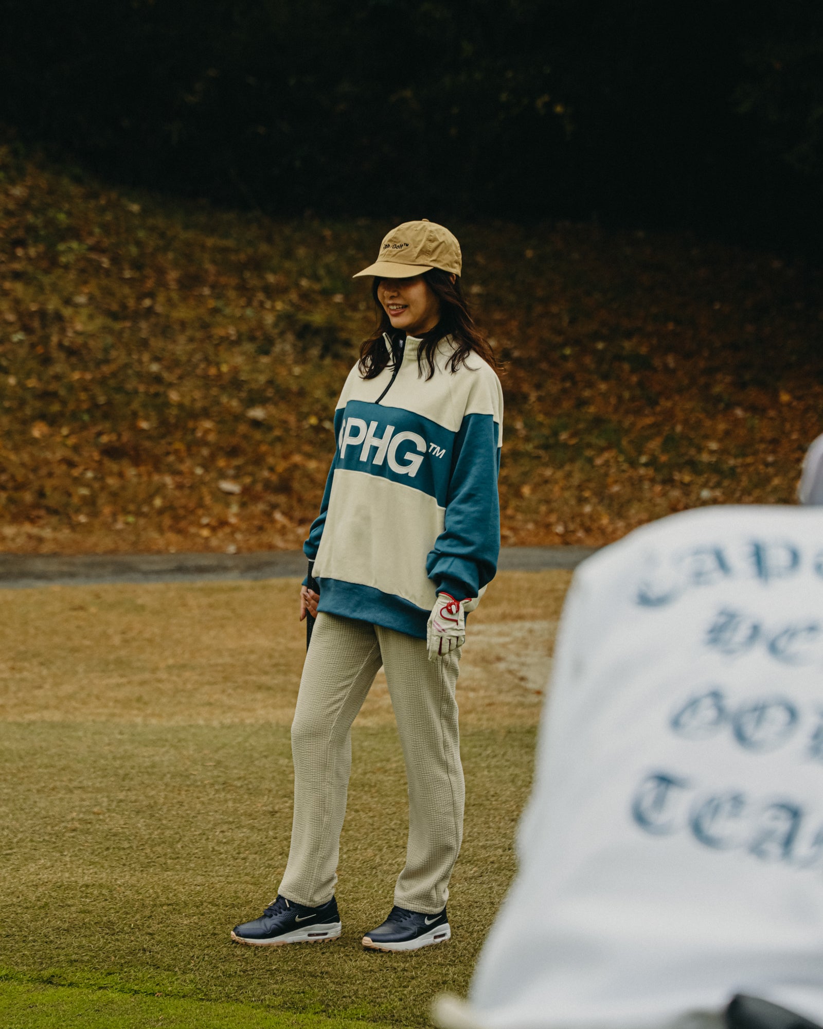 ACTIVE HALF-ZIP FLEECE JKT - GREEN - – Cph/Golf™︎