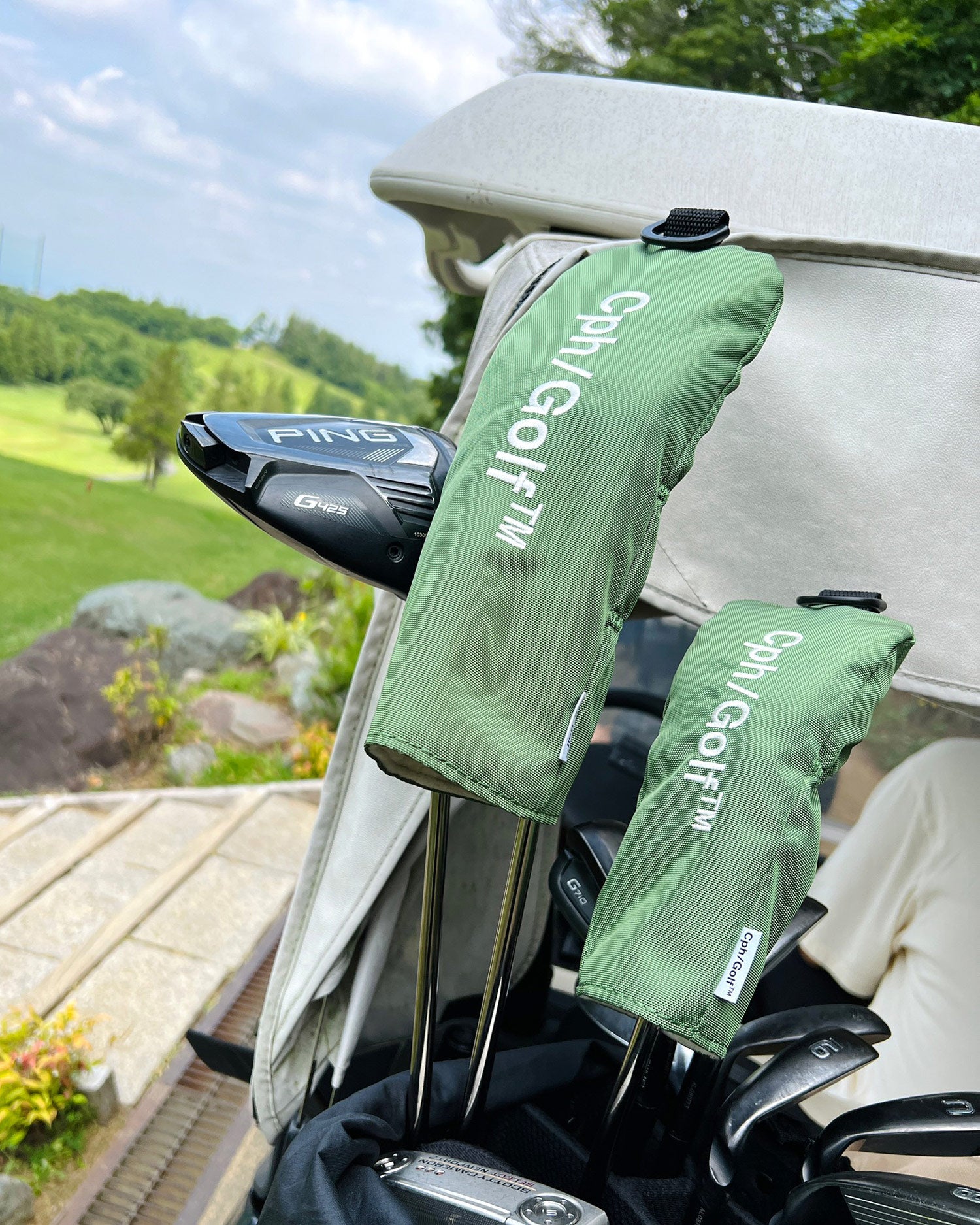 Cph/Golf™️ #WATAR-PROOF UT HEAD COVER - GREEN - – Cph/Golf™︎