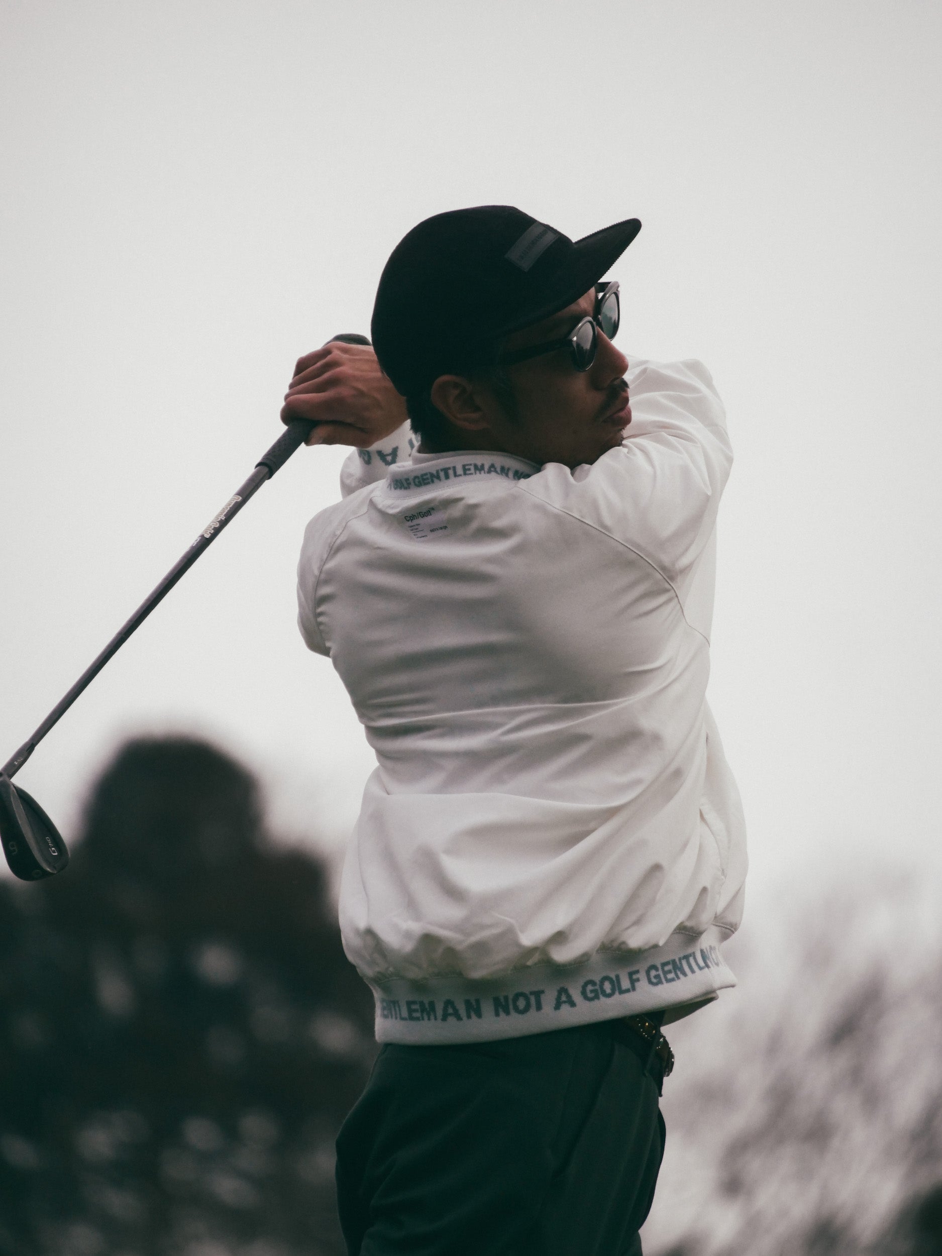 Cph/Golf GENTLEMAN P/O JACKET サイズL ブラック CHG22-SS-J02