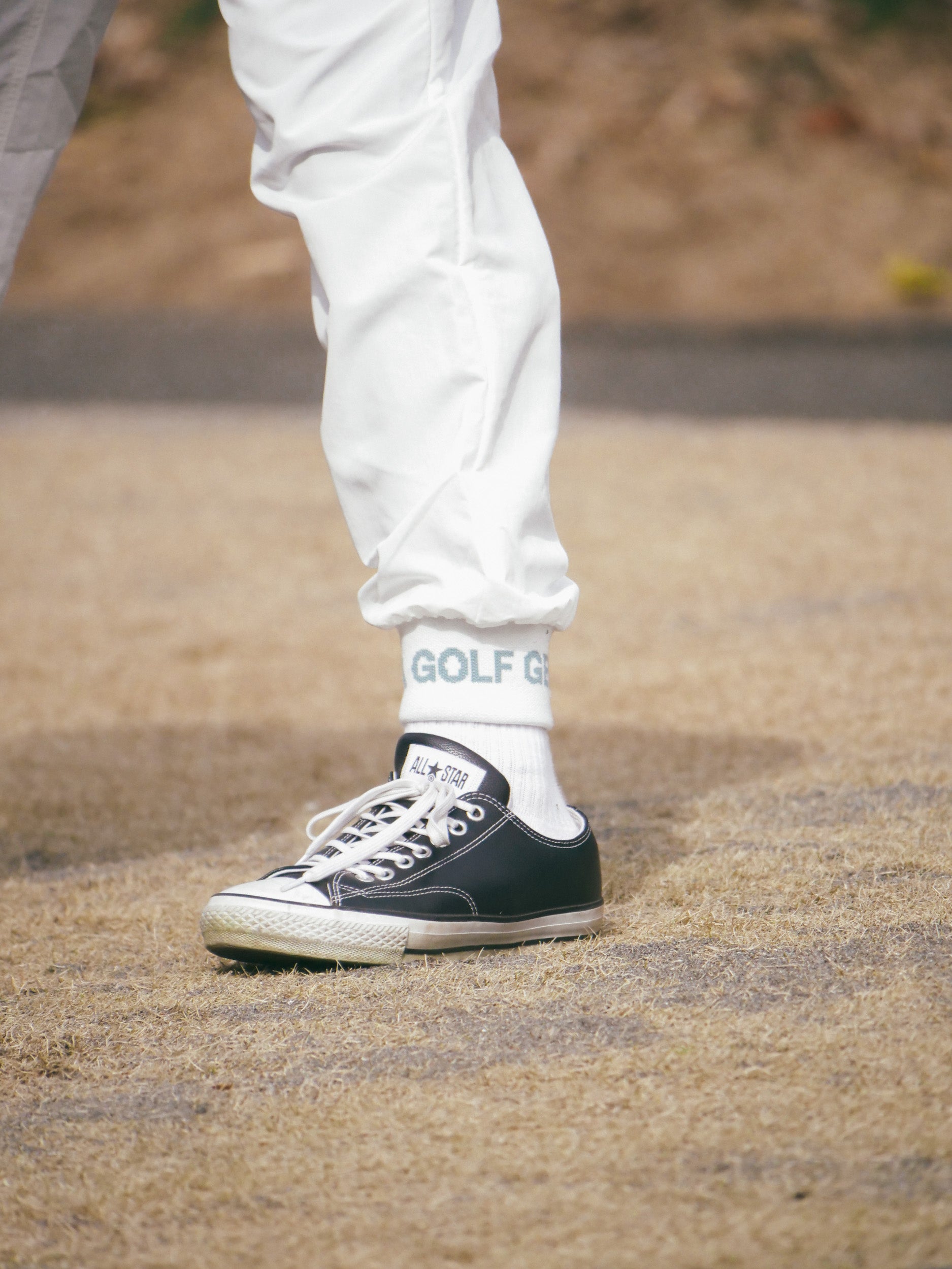 CHG22-SS-P02 #GENTLEMAN NYLON PANTS - WHITE - – Cph/Golf™︎