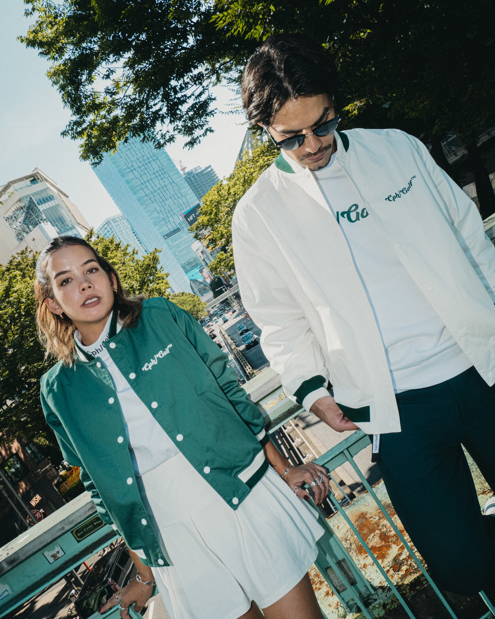 FLY ME SWING-TOP JACKET - GREEN - – Cph/Golf™︎