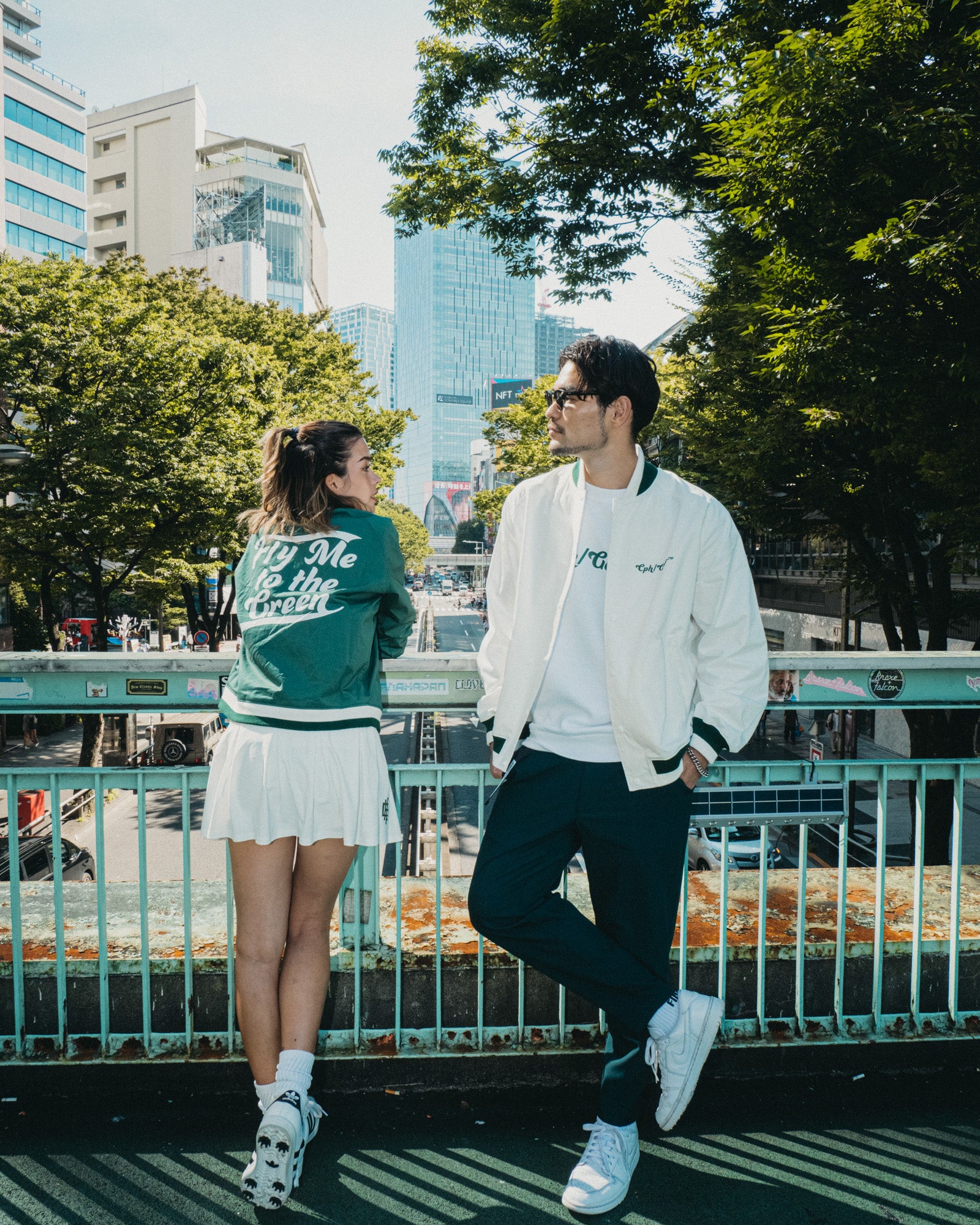 FLY ME SWING-TOP JACKET - GREEN - – Cph/Golf™︎