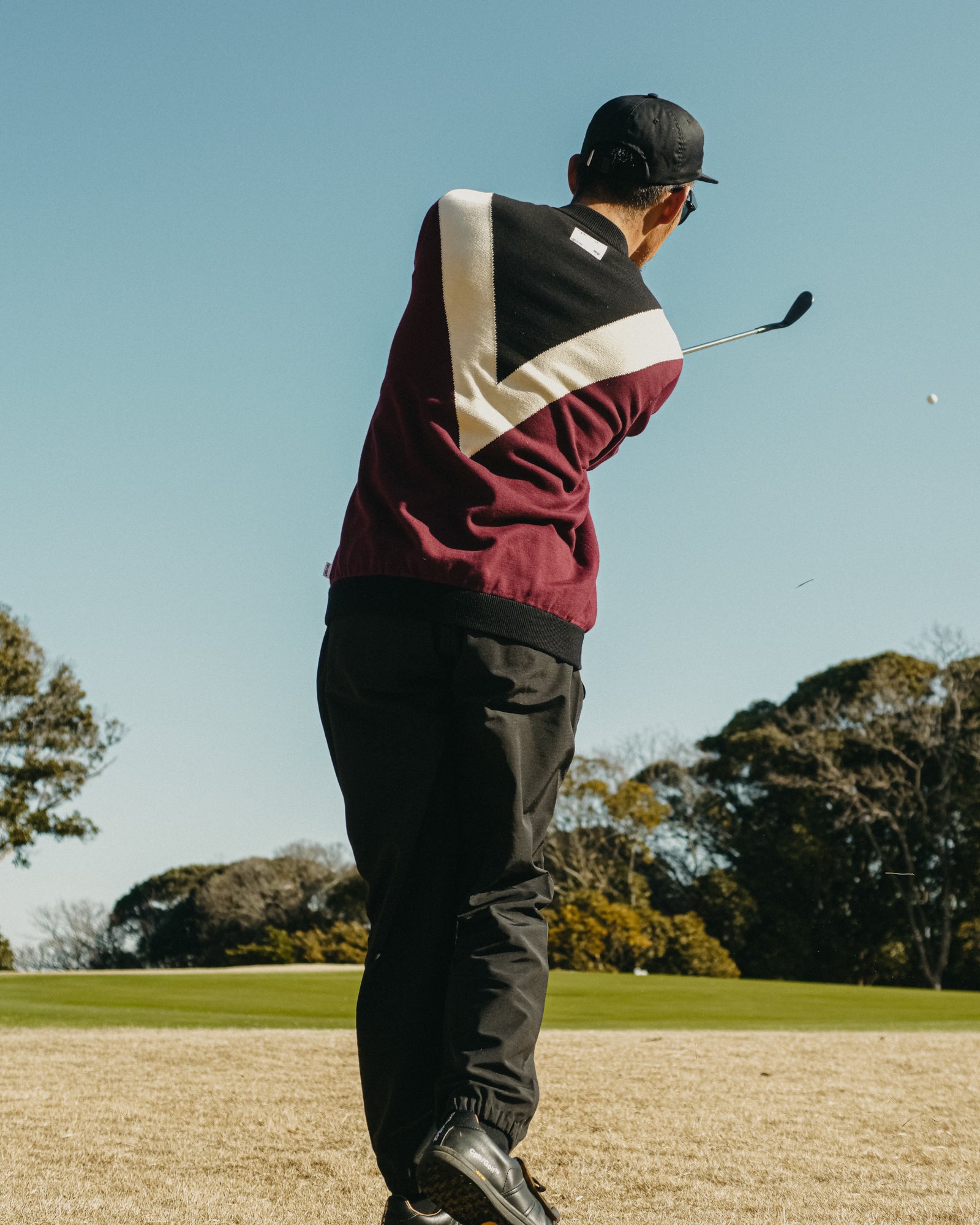 ADJUSTABLE JOGGER PANTS - BLACK - – Cph/Golf™︎