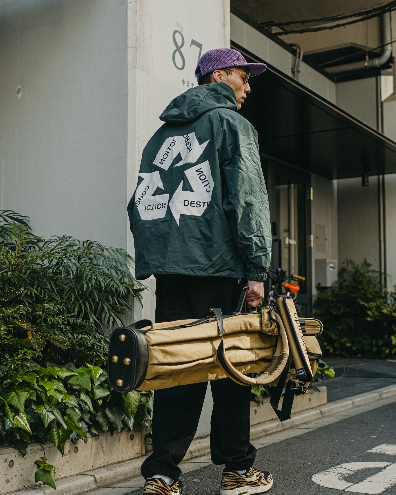 Cph/Golf™ SWING-CYCLE ANORAK JKT グリーン SWING-CYCLE ANORAK JKT - F.GREEN - – Cph/Golf™︎