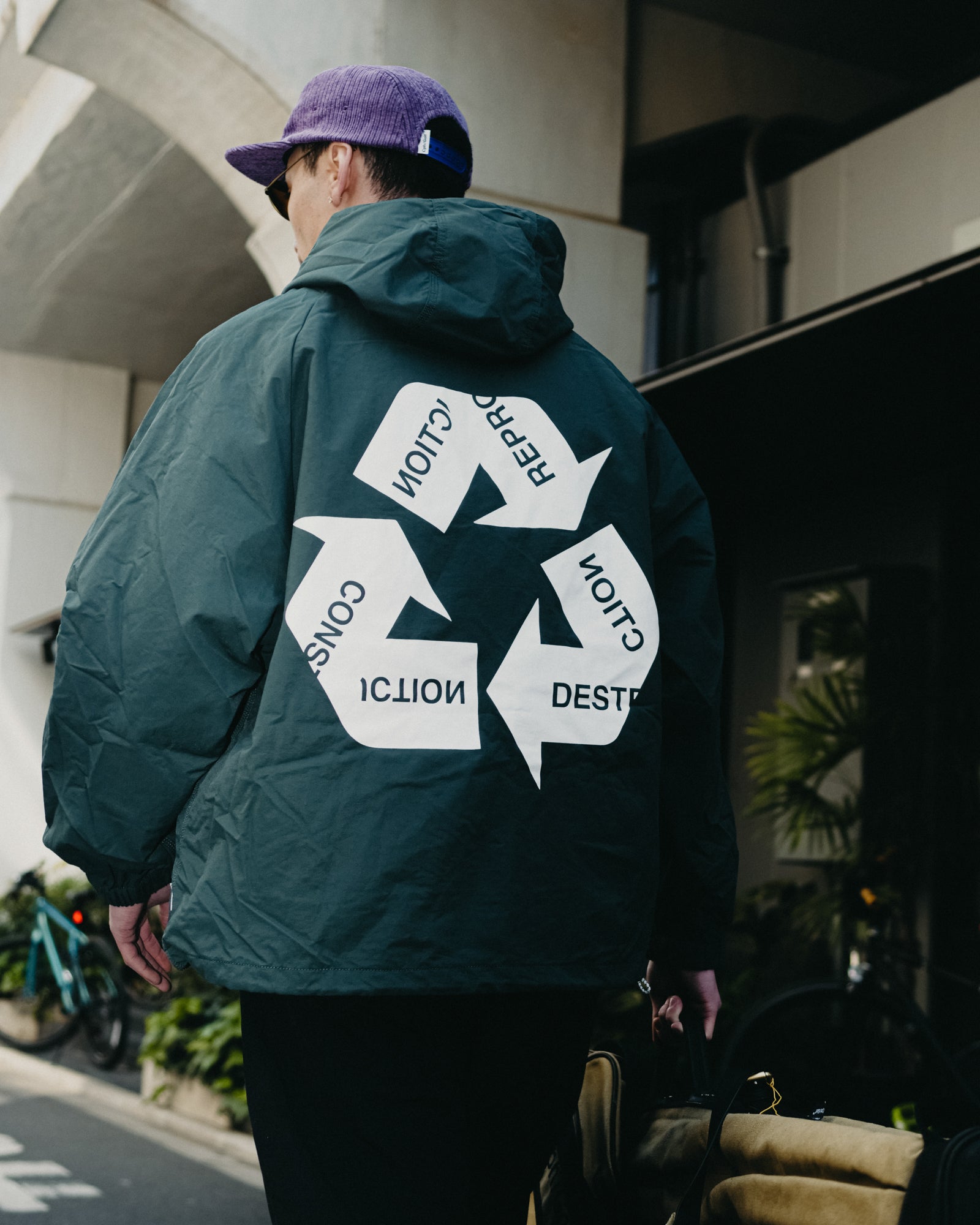 SWING-CYCLE ANORAK JKT - F.GREEN - – Cph/Golf™︎