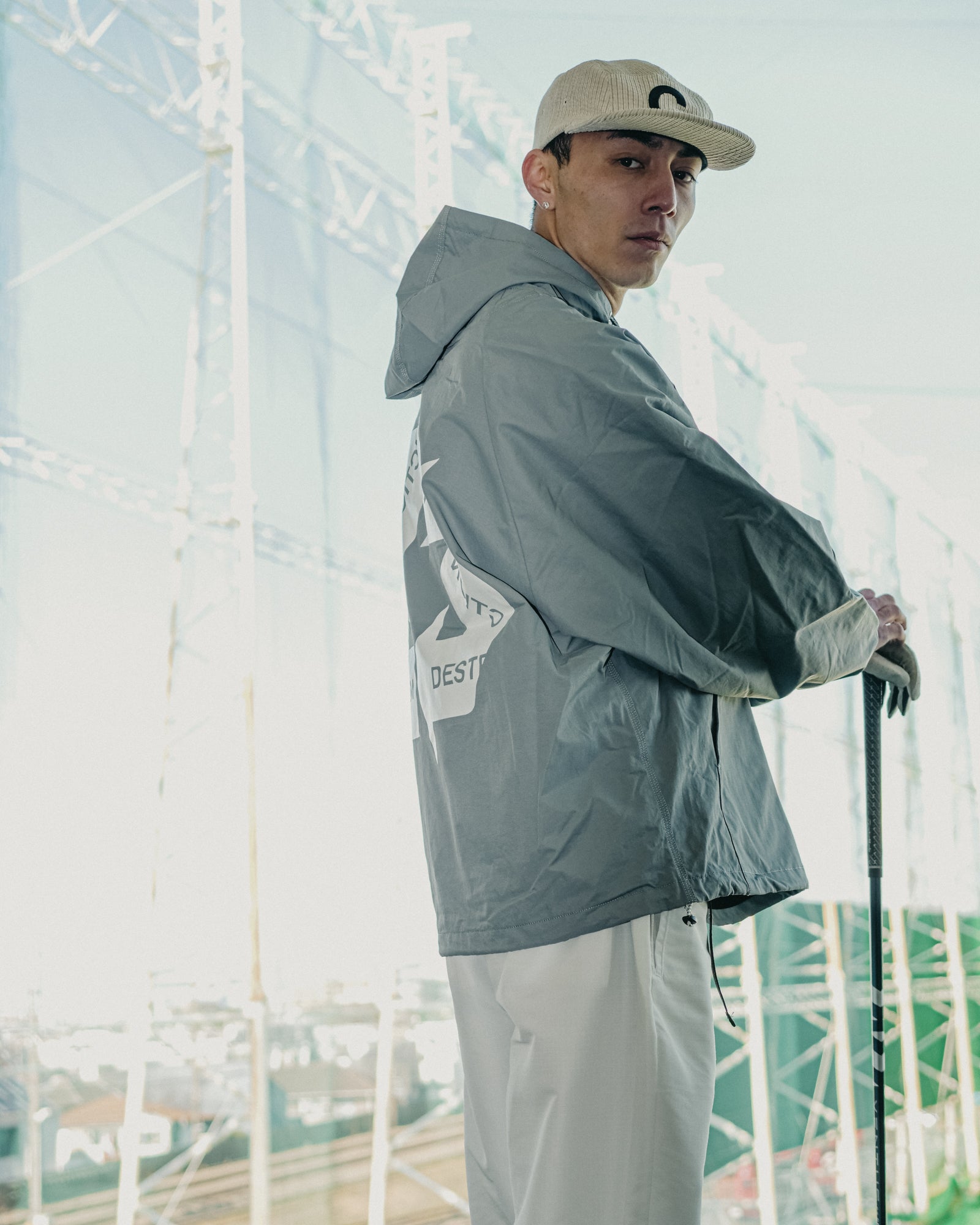 SWING-CYCLE ANORAK JKT - GRAY - – Cph/Golf™︎