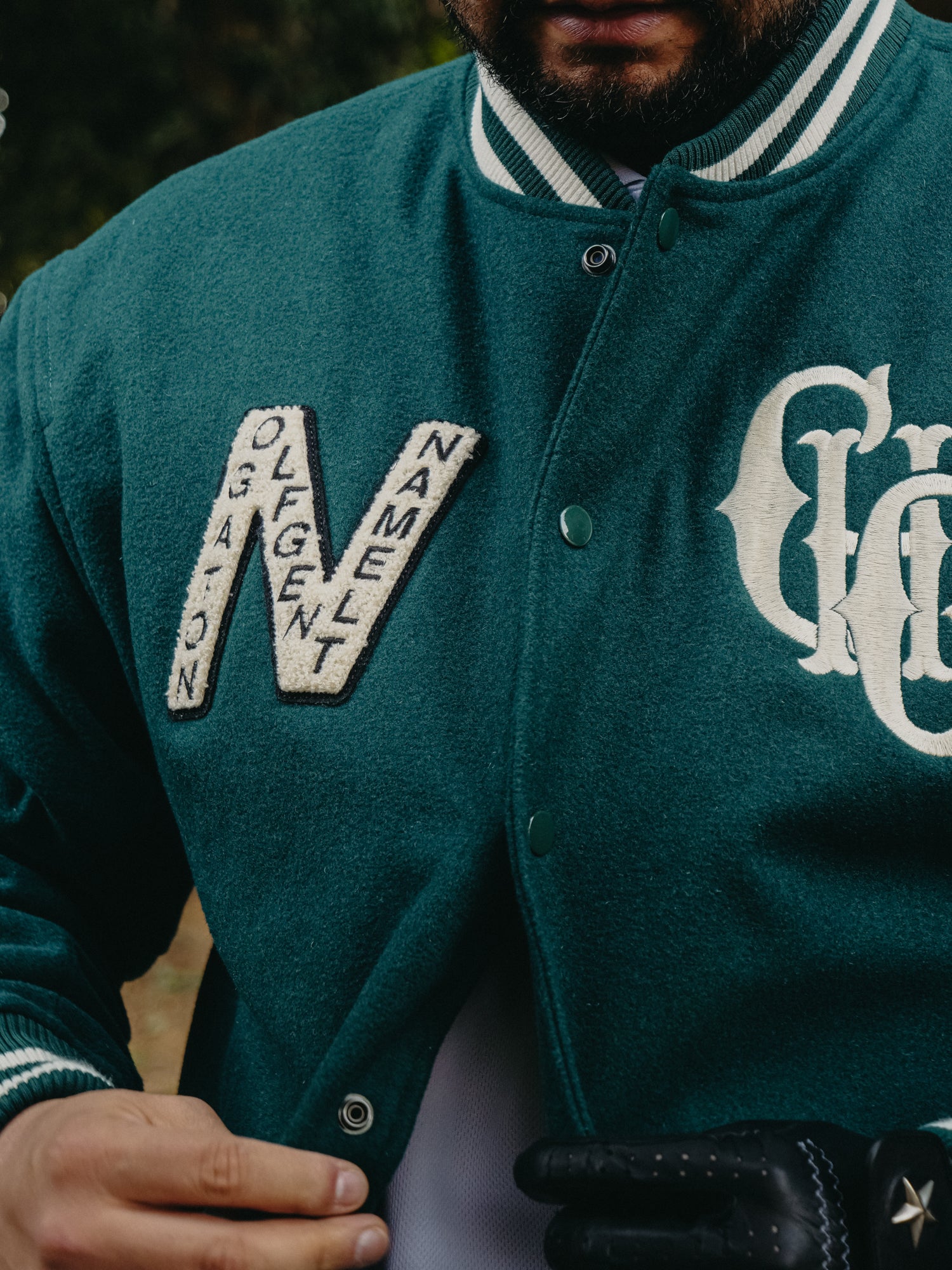 CLUB MEMBERS STADIUM JKT - GREEN - – Cph/Golf™︎