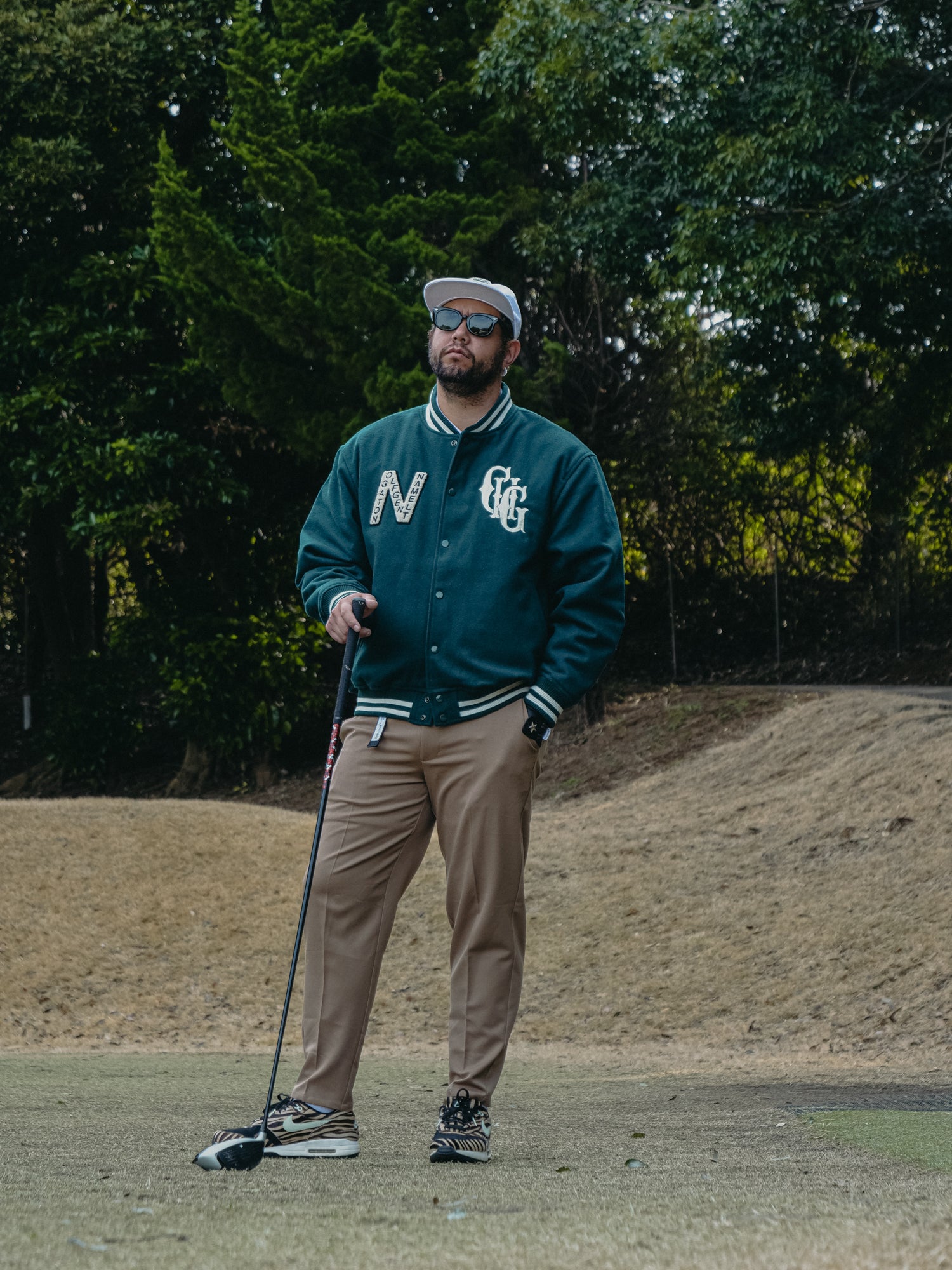 CLUB MEMBERS STADIUM JKT - GREEN - – Cph/Golf™︎