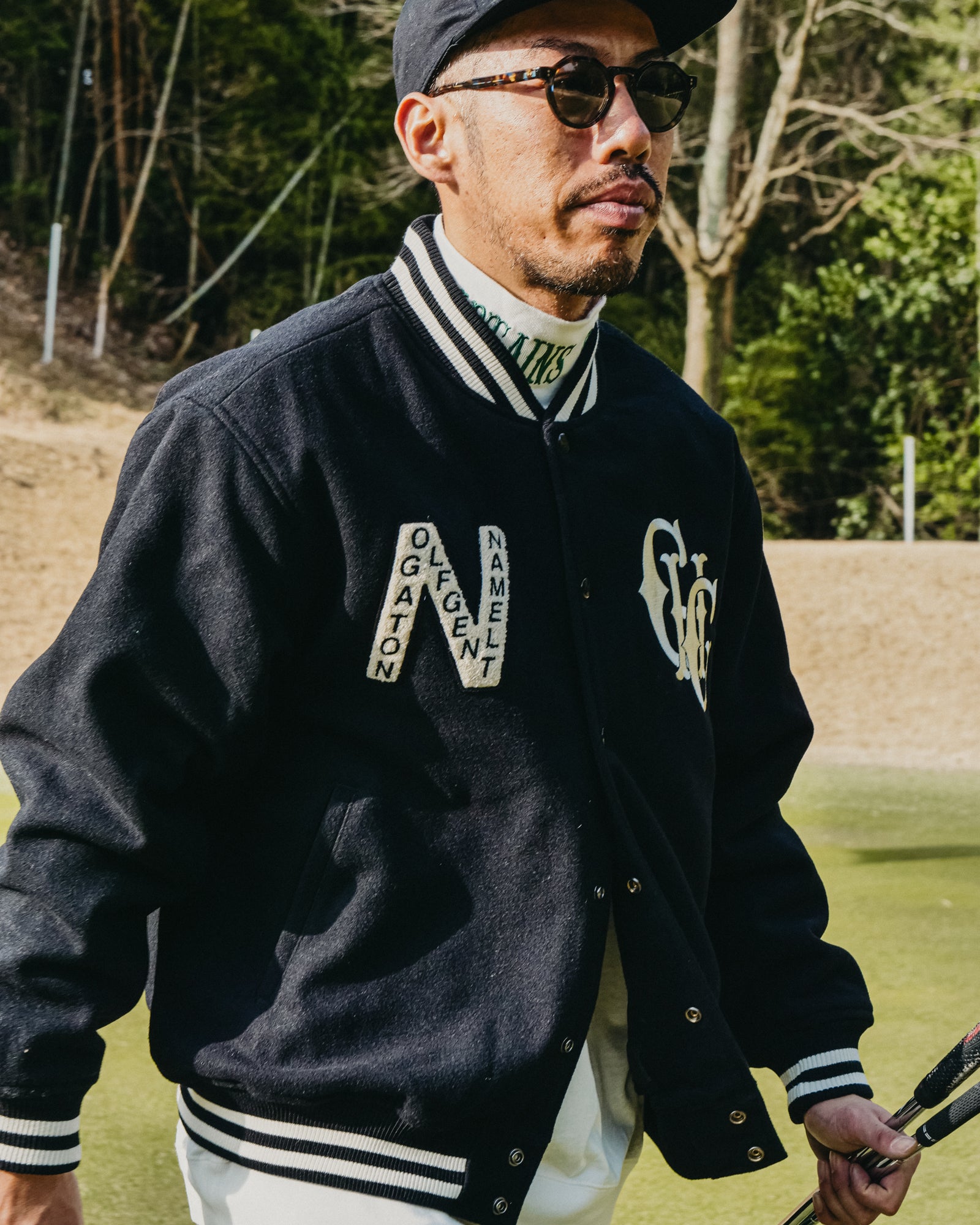 CLUB MEMBERS STADIUM JKT - BLACK - – Cph/Golf™︎