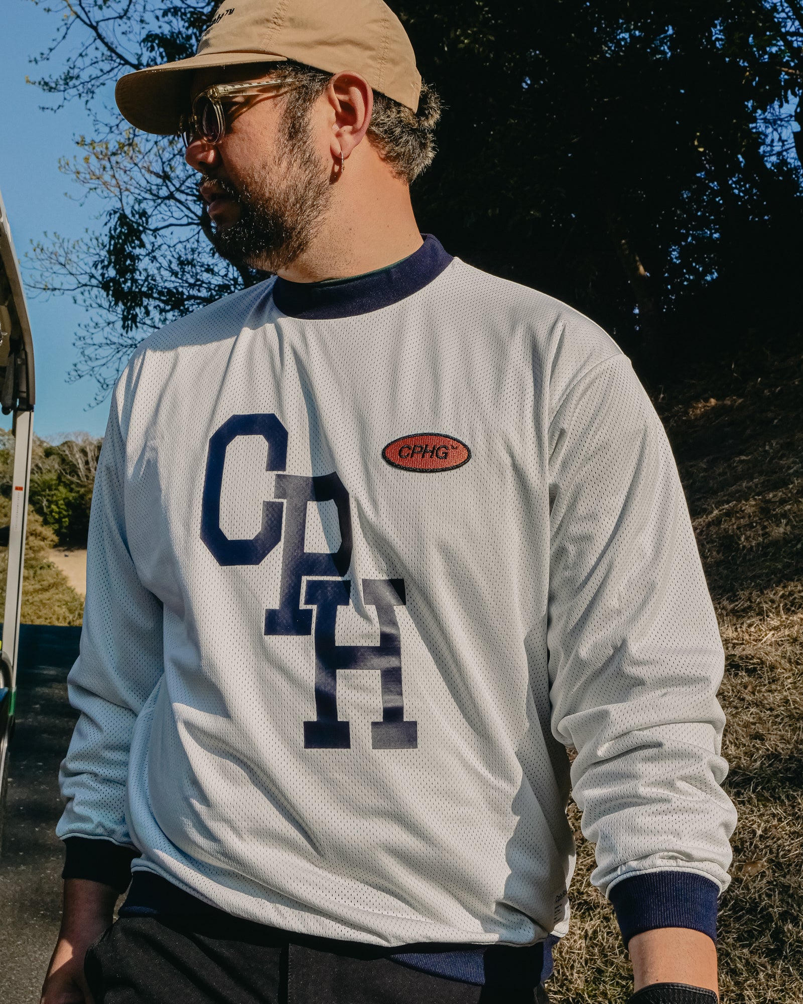CAPTAINS HELM GOLF DOUBLE MESH TEE ＸＬ Cph/Golf™️ #NAGG DOUBLE MESH TEE - GREEN - – Cph/Golf™︎