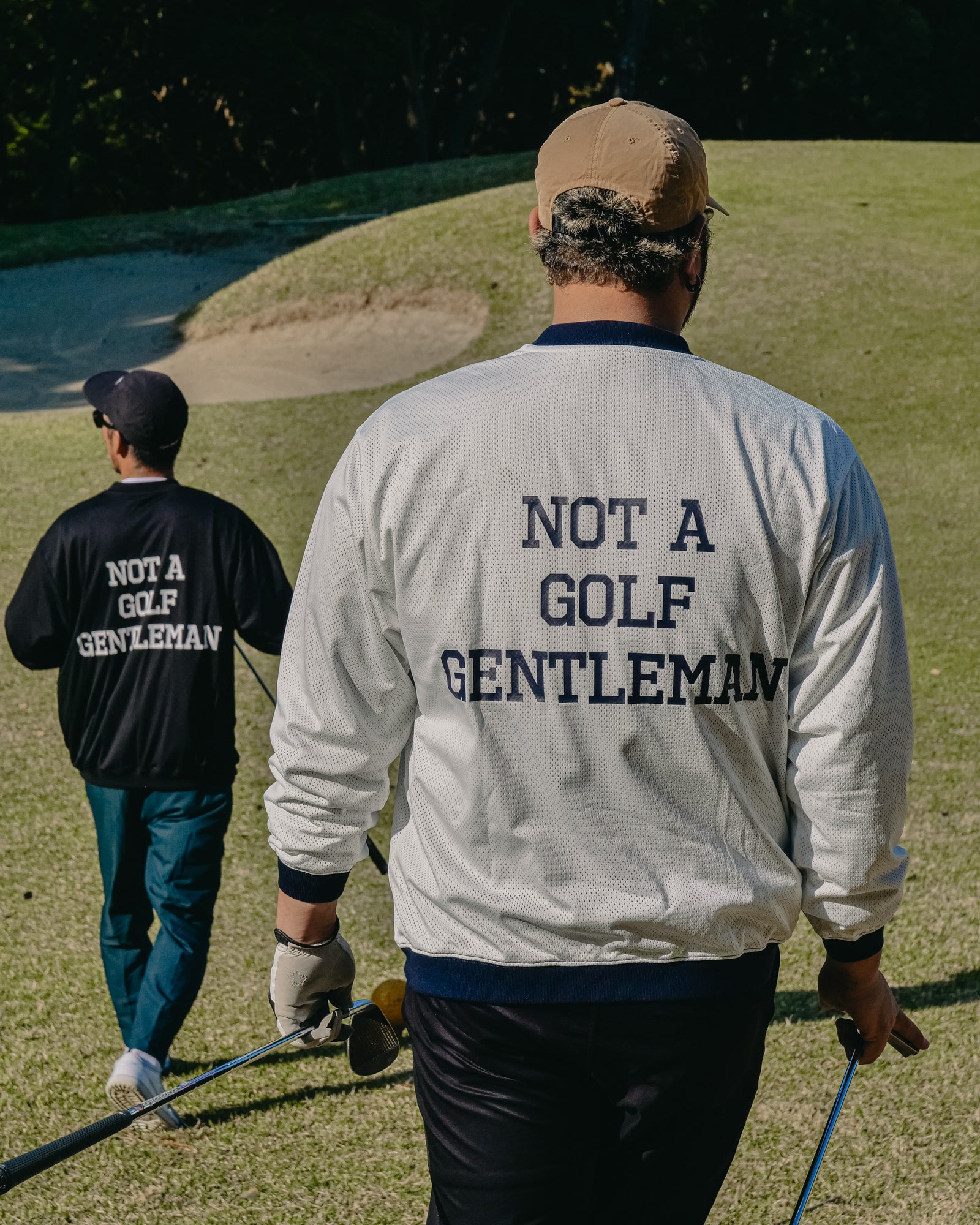 CAPTAINS HELM GOLF DOUBLE MESH TEE ＸＬ DOUBLE MESH L/S TEE - WHITE - – Cph/Golf™︎