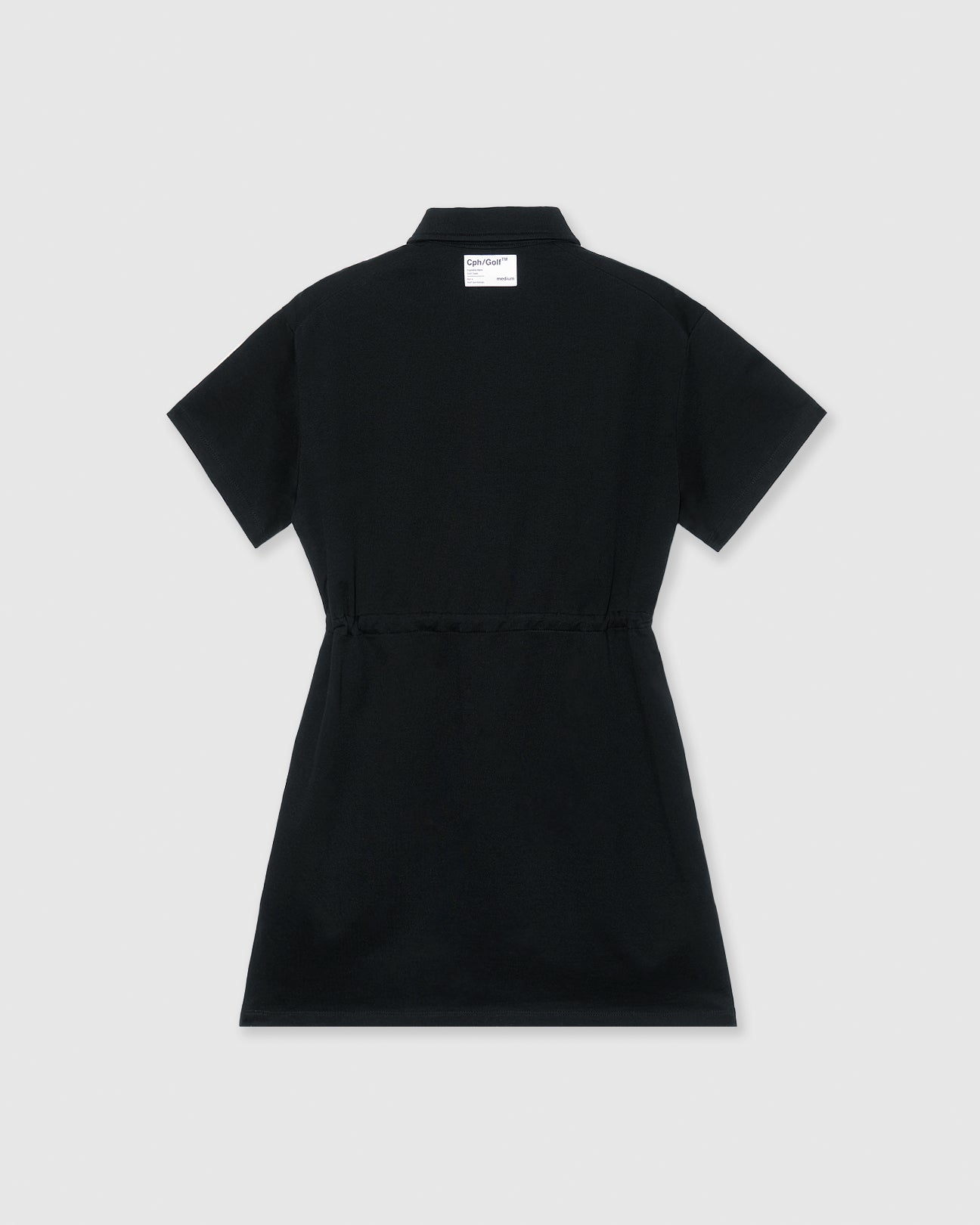 Cph/Golf™️ #MADEMOISELLE POLO ONE-PIECE - BLACK - – Cph/Golf™︎