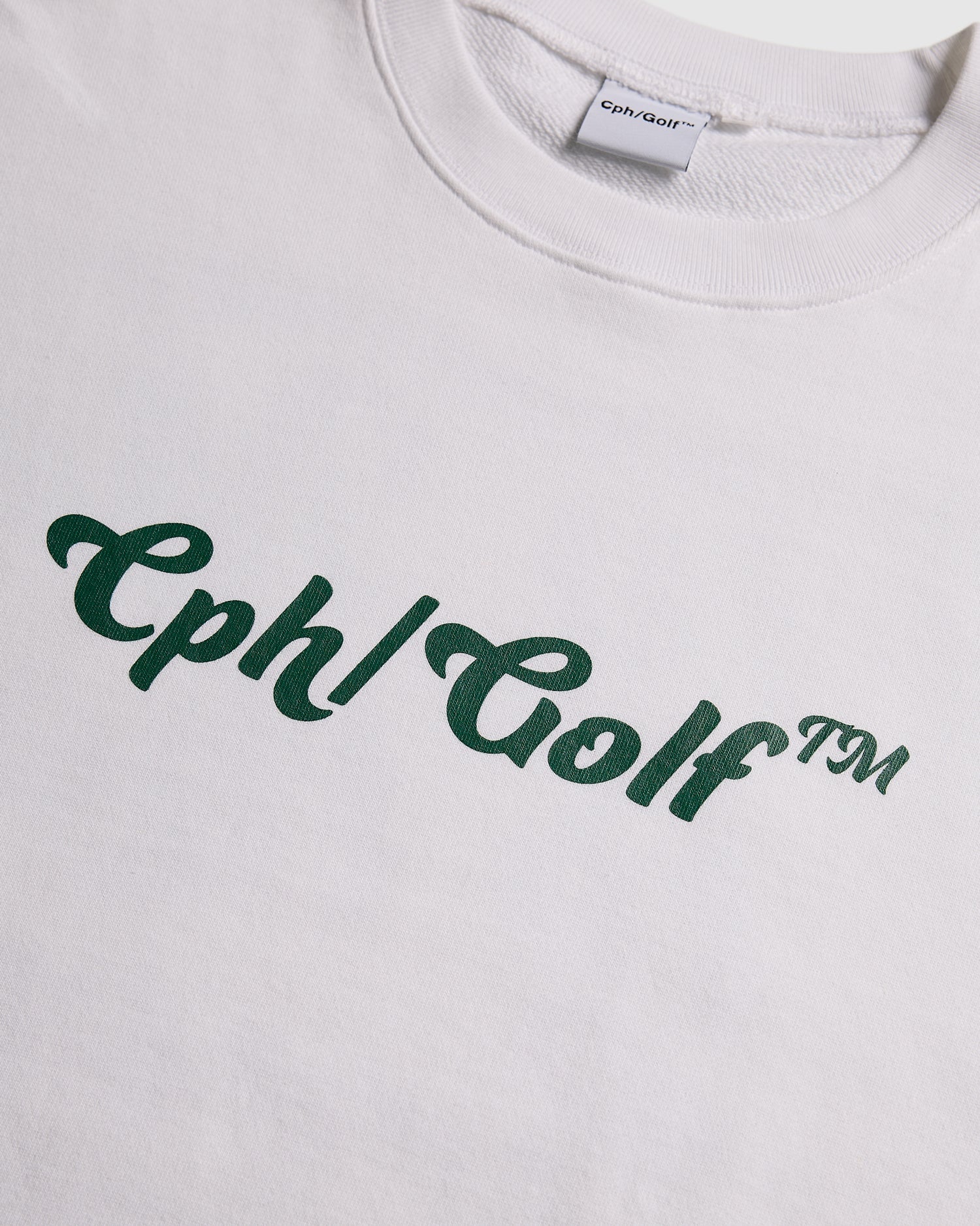 WOMENS】#FLY ME CREW NECK SWEAT - WHITE - – Cph/Golf™︎