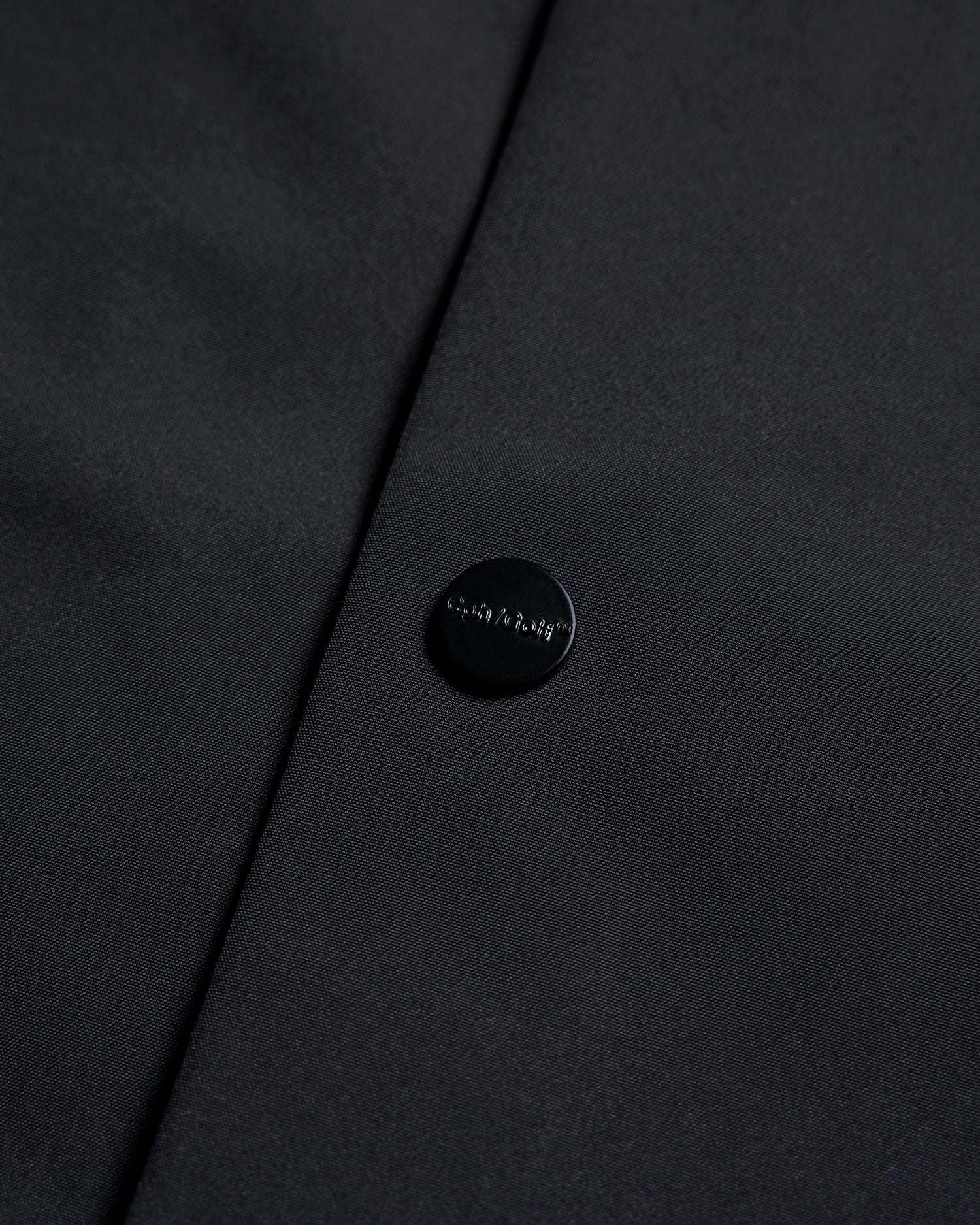 NO COLLAR COACH JKT - BLACK - – Cph/Golf™︎