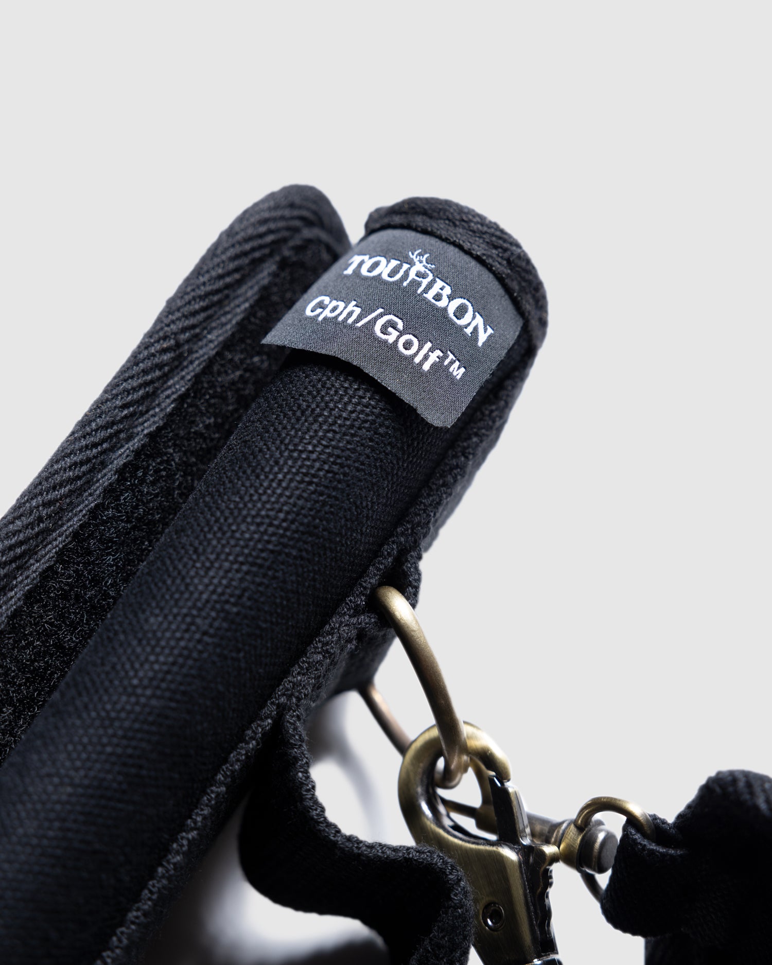 TOURBON × Cph/Golf™️ #CANVAS GOLF CLUB CARRIER - BLACK