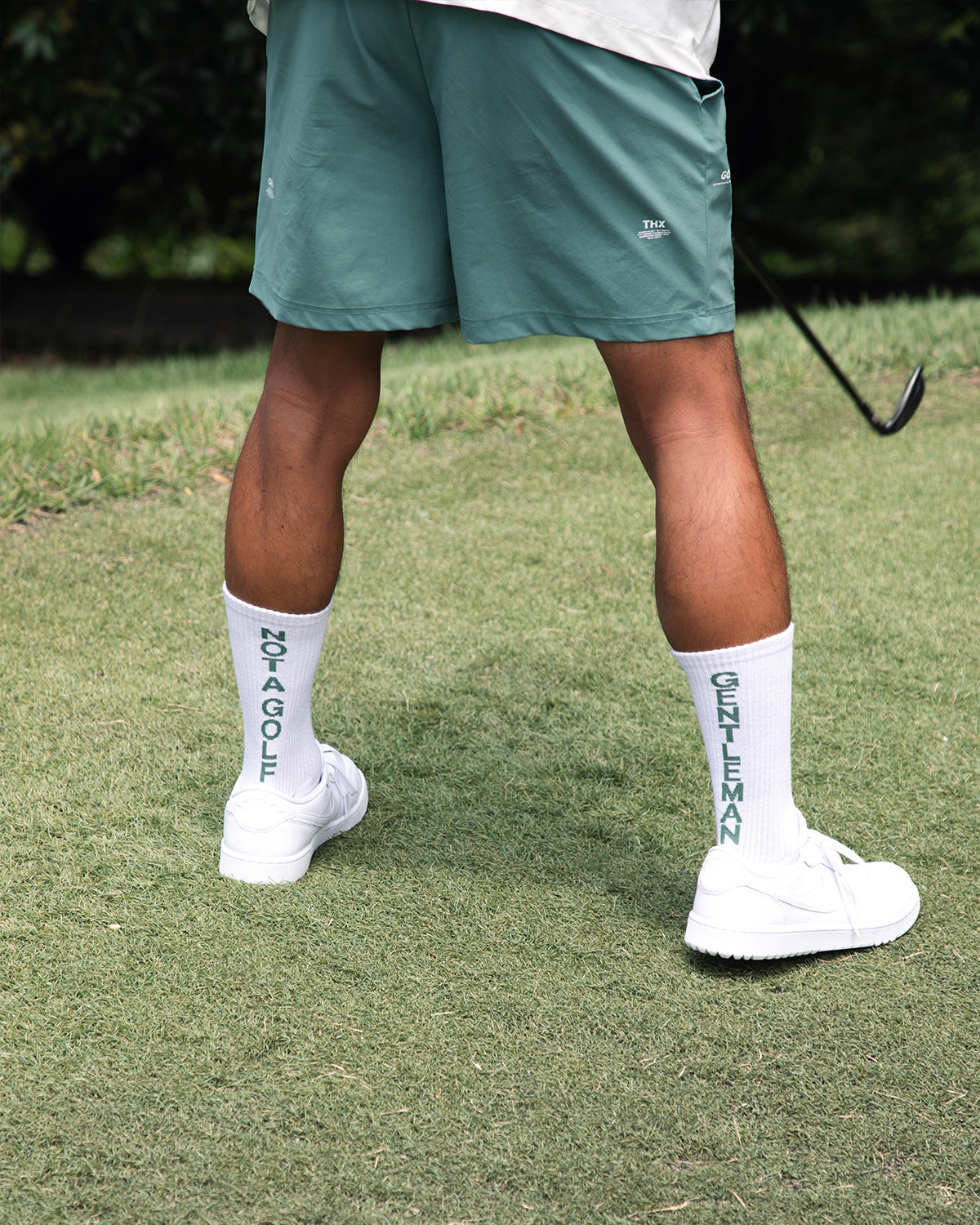 SUPERTHANKS × Cph/Golf™️ #QUICK DRY SHORTS - GREEN - – Cph
